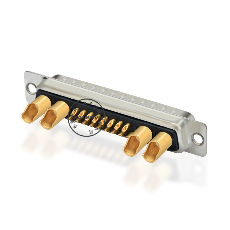 professionele ventilatorfabrikant van een hoog vermogen D-SUB 21W4 mannelijke soldeer-type connector